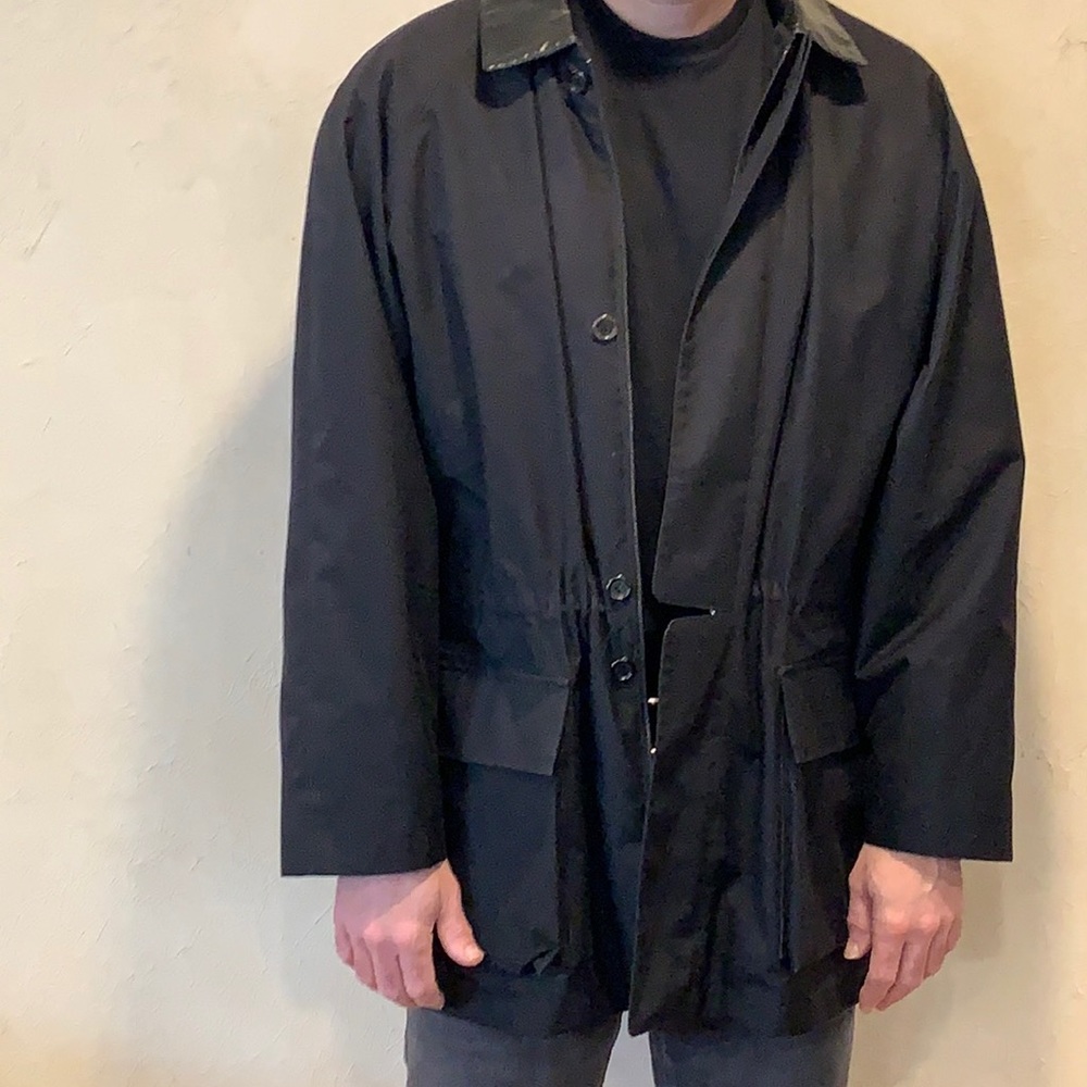 Men’s waterproof Burberry coat
